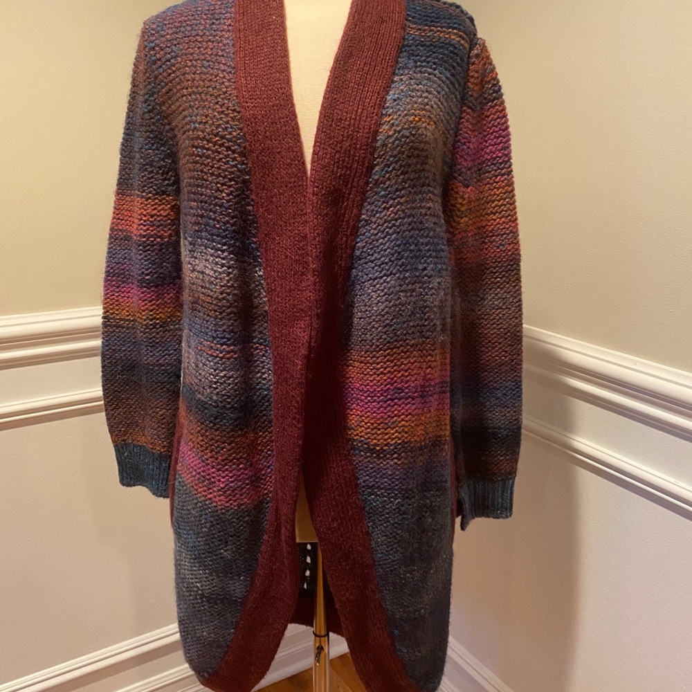 Zadig and Voltaire Yuna Pa striped cardigan M